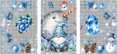 16oz Christmas-S 1463